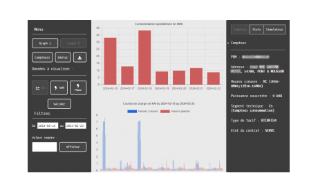 Application SDE Link - Analyser les données Linky